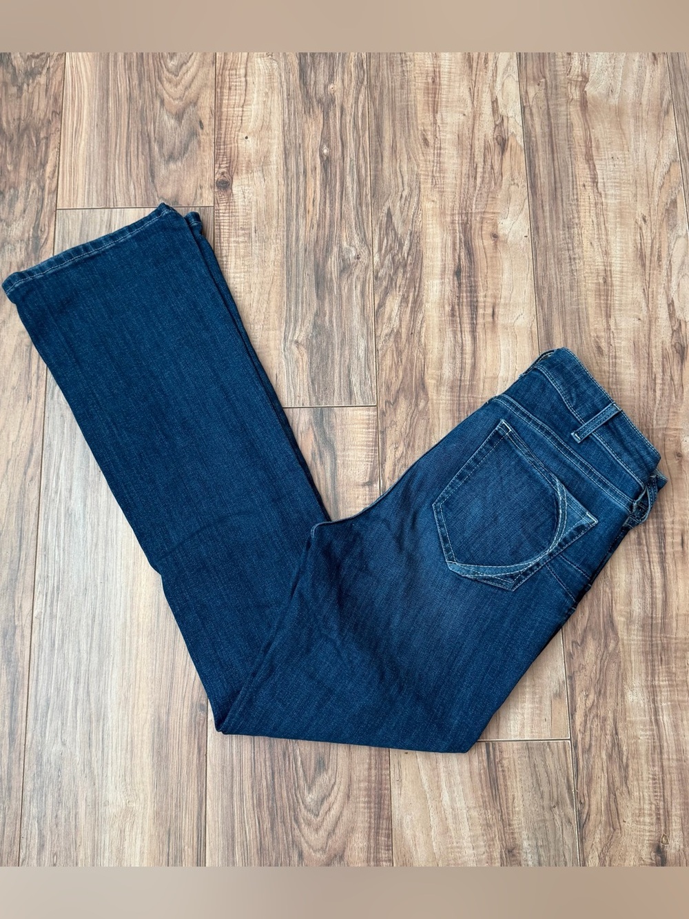 Ariat Women's Dark Indigo High Rise Bootcut Jeans • 29R x 34